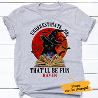 Personalized Halloween Black Cat That Will Be Fun T Shirt JL191 95O65 thumb 1