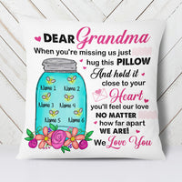 Personalized Mom Grandma Bee Bottle Pillow MR112 65O34 (Insert Included) thumb 1