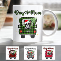 Personalized Dog Mom Christmas Red Truck Mug OB153 30O58 thumb 1