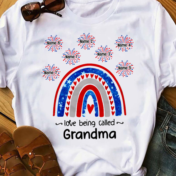 Personalized Mom Grandma T Shirt JN21 26O58 1