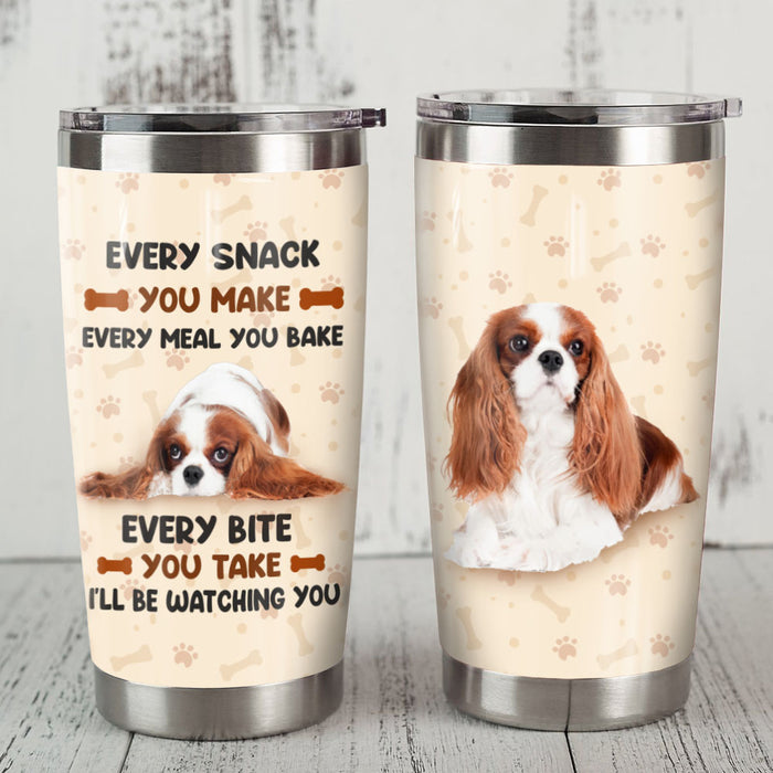 Cavalier King Charles Spaniel Dog Steel Tumbler FB0602 70O51 1