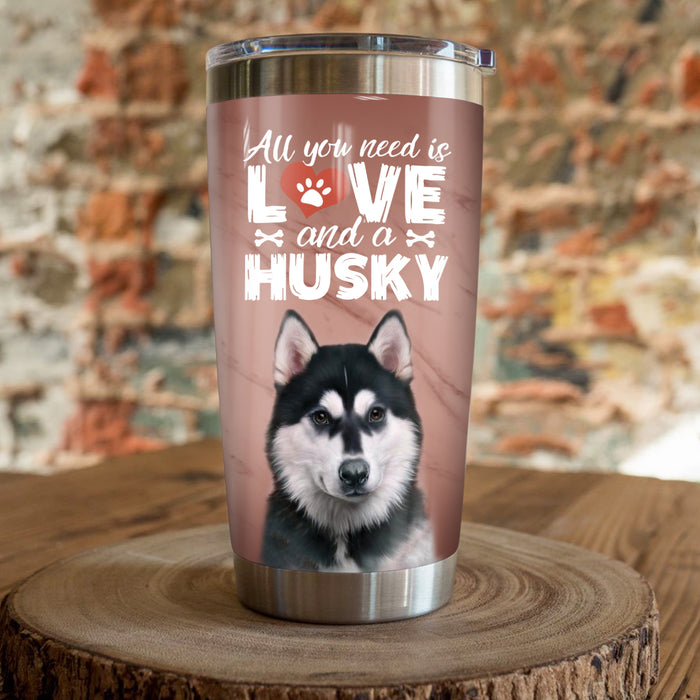 Husky Dog Steel Tumbler FB0506 71O43 1