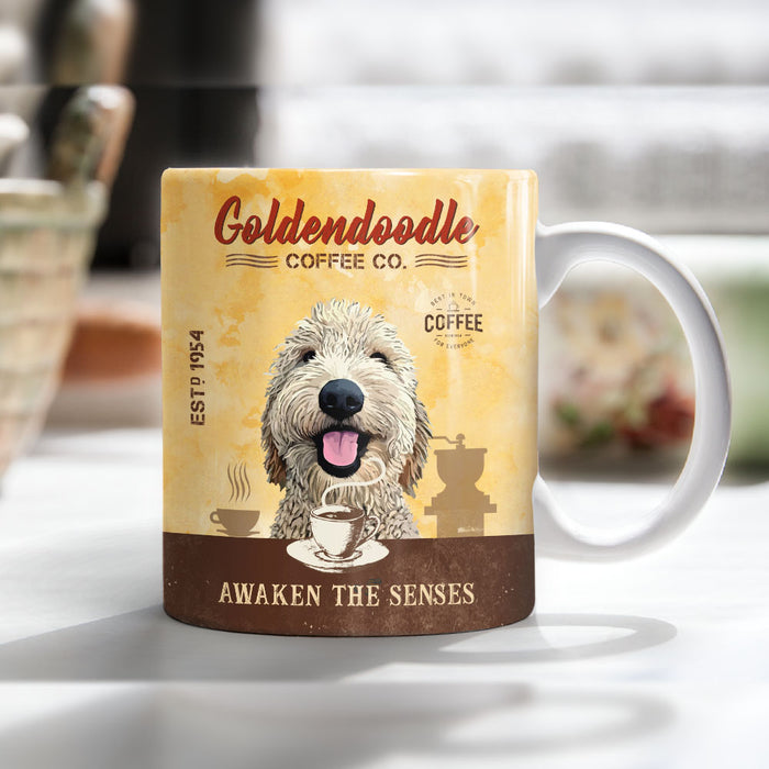 Goldendoodle Dog Coffee Company Mug FB1404 69O58 1