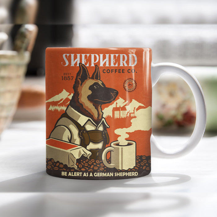 German Shepherd Coffee Company Mug FB1101 85O53 1