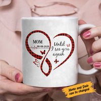 Personalized Butterfly Memorial Mom Dad Mug NB125 85O58 thumb 1