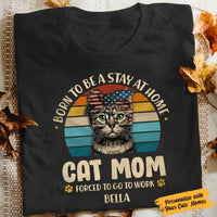 Personalized Cat Mom T Shirt JN151 67O34 thumb 1