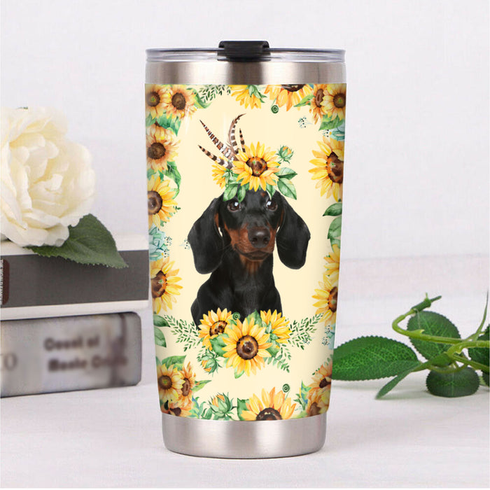 Dachshund Dog Steel Tumbler MY0404 73O58 1