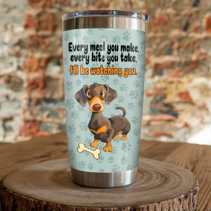 Dachshund Dog Steel Tumbler 1