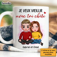 Personalized Gift For Couple French I Want To Grow Old With You Mug 30915 thumb 1