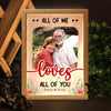 Personalized Couple Gift All Of Me Picture Frame Light Box 31360 1