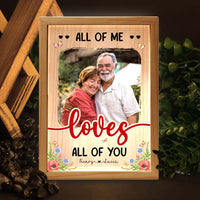 Personalized Couple Gift All Of Me Picture Frame Light Box 31360 thumb 1