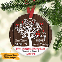 Personalized Wedding Anniversary Ornament SB226 65O47 thumb 1