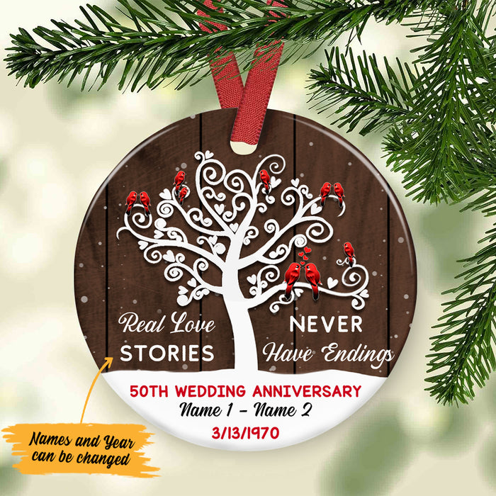 Personalized Wedding Anniversary Ornament SB226 65O47 1