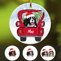 Personalized Cavalier King Charles Spaniel Dog Christmas Ornament SB301 81O34 thumb 1