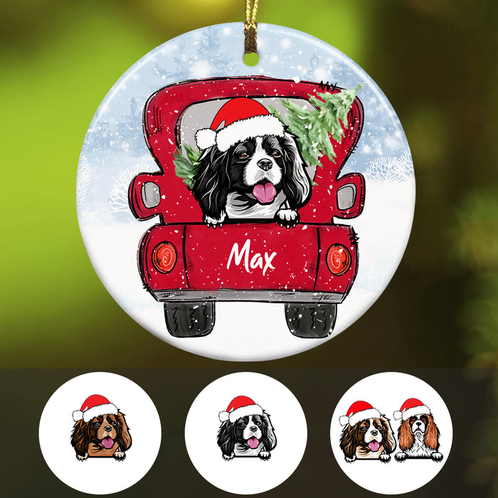 Personalized Cavalier King Charles Spaniel Dog Christmas Ornament SB301 81O34 1