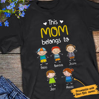 Personalized Mom  T Shirt MY111 81O34 thumb 1
