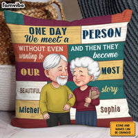 Personalized Couple Gift Our Beautiful Story Pillow 30959 thumb 1