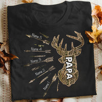Personalized Bow Hunting Dad Grandpa T Shirt MY251 95O34 thumb 1