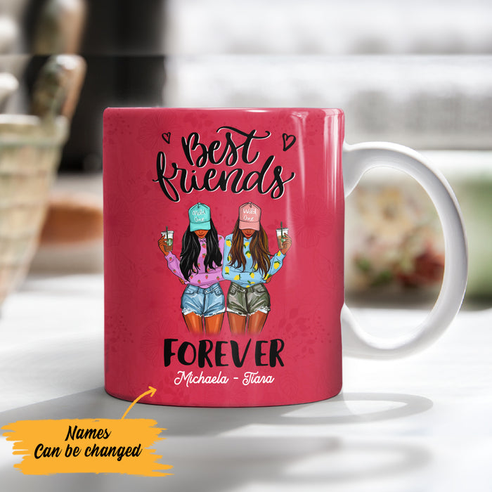 Personalized You Mean The World To Me BWA Friends Mug AG43 28O57 1