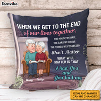 Personalized Couple The House We Had The Cars We Drove Pillow 31067 thumb 1