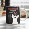 Bull Terrier Dog Coffee Company Mug FB2503 85O53 1