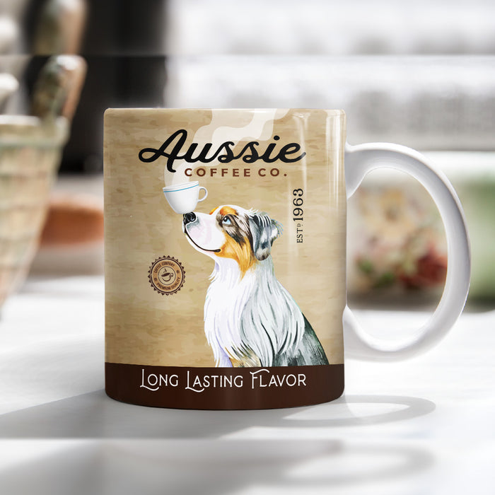 Australian Shepherd Dog Coffee Company Mug FB1303 81O53 1