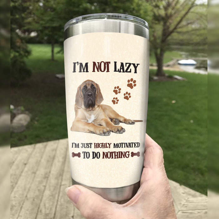 English Mastiff Dog Steel Tumbler FB0308 67O31 1