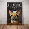 French Bulldog Coffee Company Canvas SAP0808 81O53 1