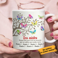 Personalized Spanish Mamá Abuela Butterfly Tree Mom Grandma Mug AP81 65O58 thumb 1