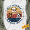 Personalized Dog Dad Happy Father's Day T Shirt AP223 67O34 1
