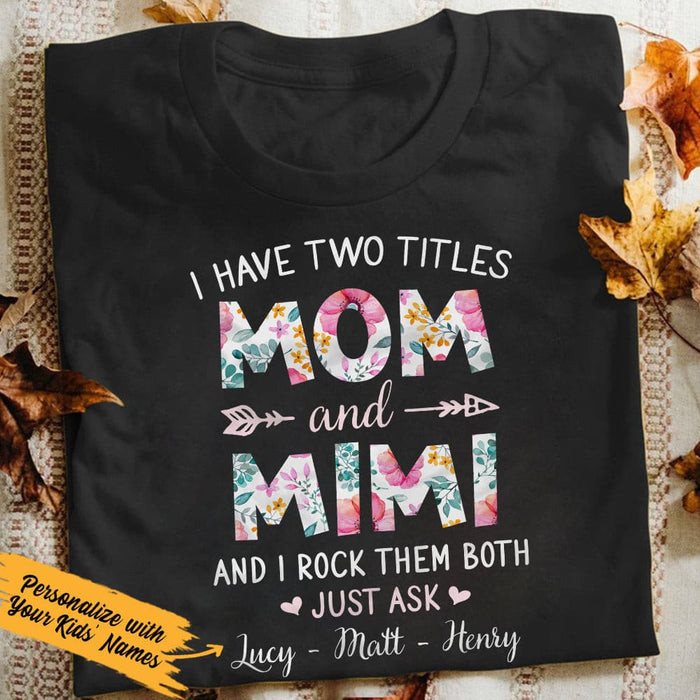 Personalized Grandma T Shirt JN162 85O36 1