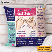 Personalized Gift For Friends My Forever Friend Pillow 31263 thumb 1