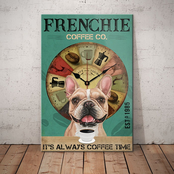French Bulldog Coffee Company Canvas FB1704 81O58 1