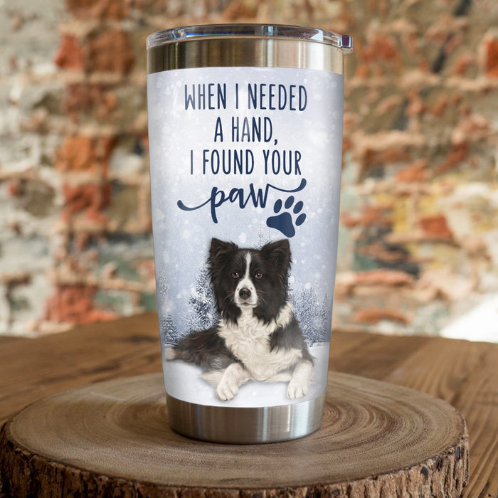 Border Collie Dog Steel Tumbler FB0803 81O57 1