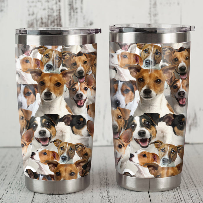 Jack Russell Terrier Dog Steel Tumbler FB0404 67O43 1
