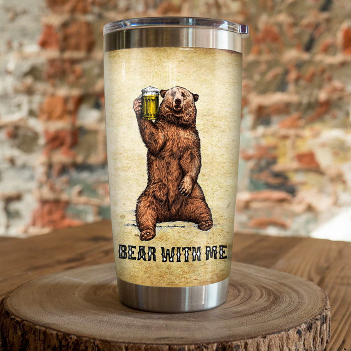 Bear Steel Tumbler FB0804 67O58 1