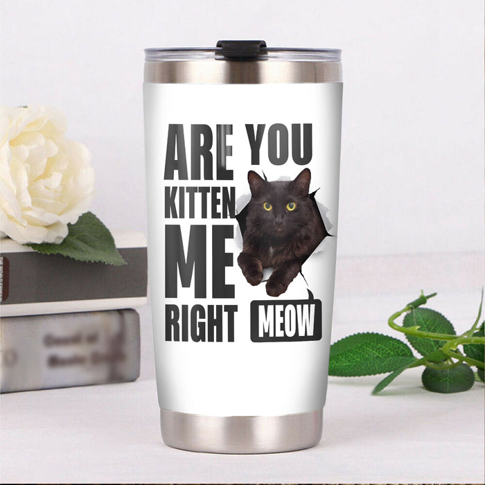 Black Cat Steel Tumbler MR1703 68O59 1