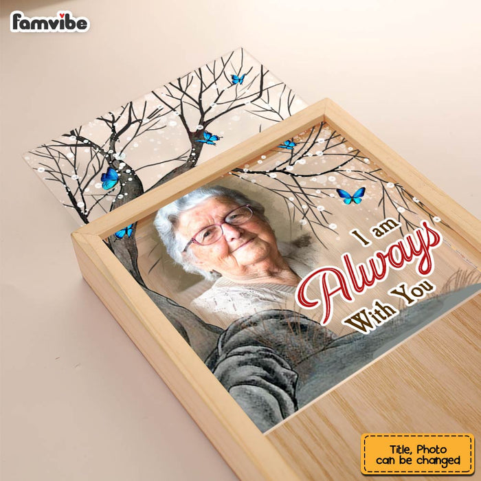 Personalized Memorial Gift I'm Always With You Picture Frame Light Box 31708 1