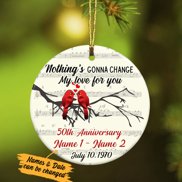 Personalized Forever Anniversary Ornament SB227 65O34 1