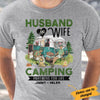 Personalized Camping  White T Shirt JN81 95O34 1