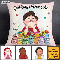 Personalized Gifts For Grandma God Says You Are Pillow 31480 thumb 1