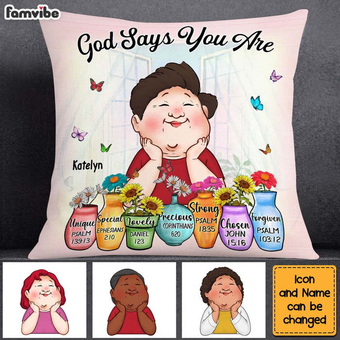 Personalized Gifts For Grandma God Says You Are Pillow 31480 1