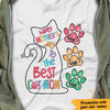 Personalized The Best Cat Mom Grandma T Shirt MR153 65O47 thumb 1