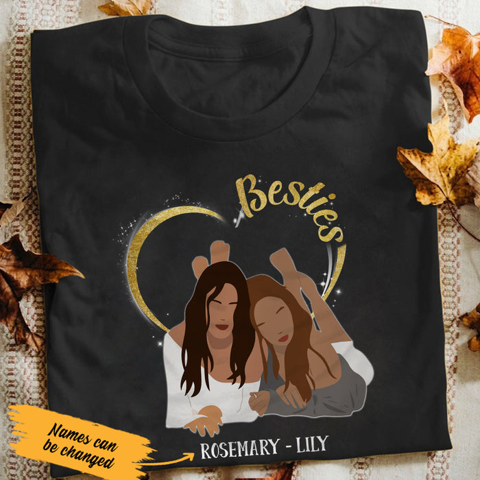 Personalized BWA Friends Besties T Shirt JL311 26O47 1