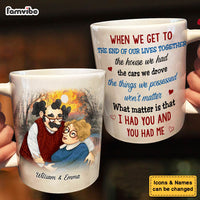 Personalized Couple Gift We Get To The End Of Our Lives Together Mug 31085 thumb 1