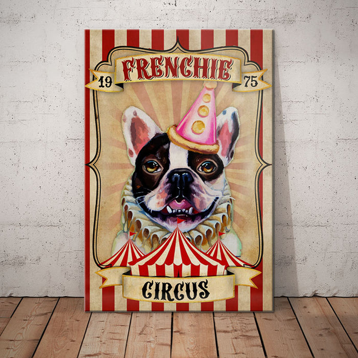 French Bulldog Circus Canvas MR1001 67O58 1