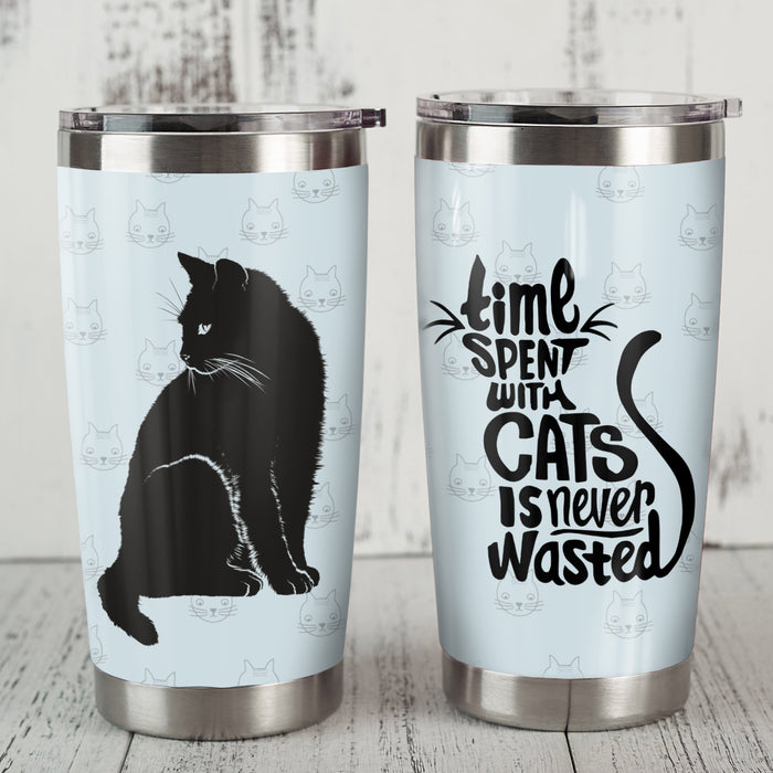Black Cat Steel Tumbler MR1701 69O43 1