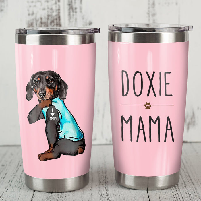 Dachshund Dog Steel Tumbler MR2703 81O36 1