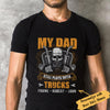 Personalized Dad Trucker  T Shirt MY147 95O34 1