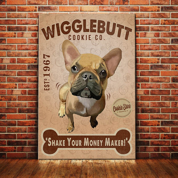 French Bulldog Cookie Company Canvas SAP0102 73O36 1